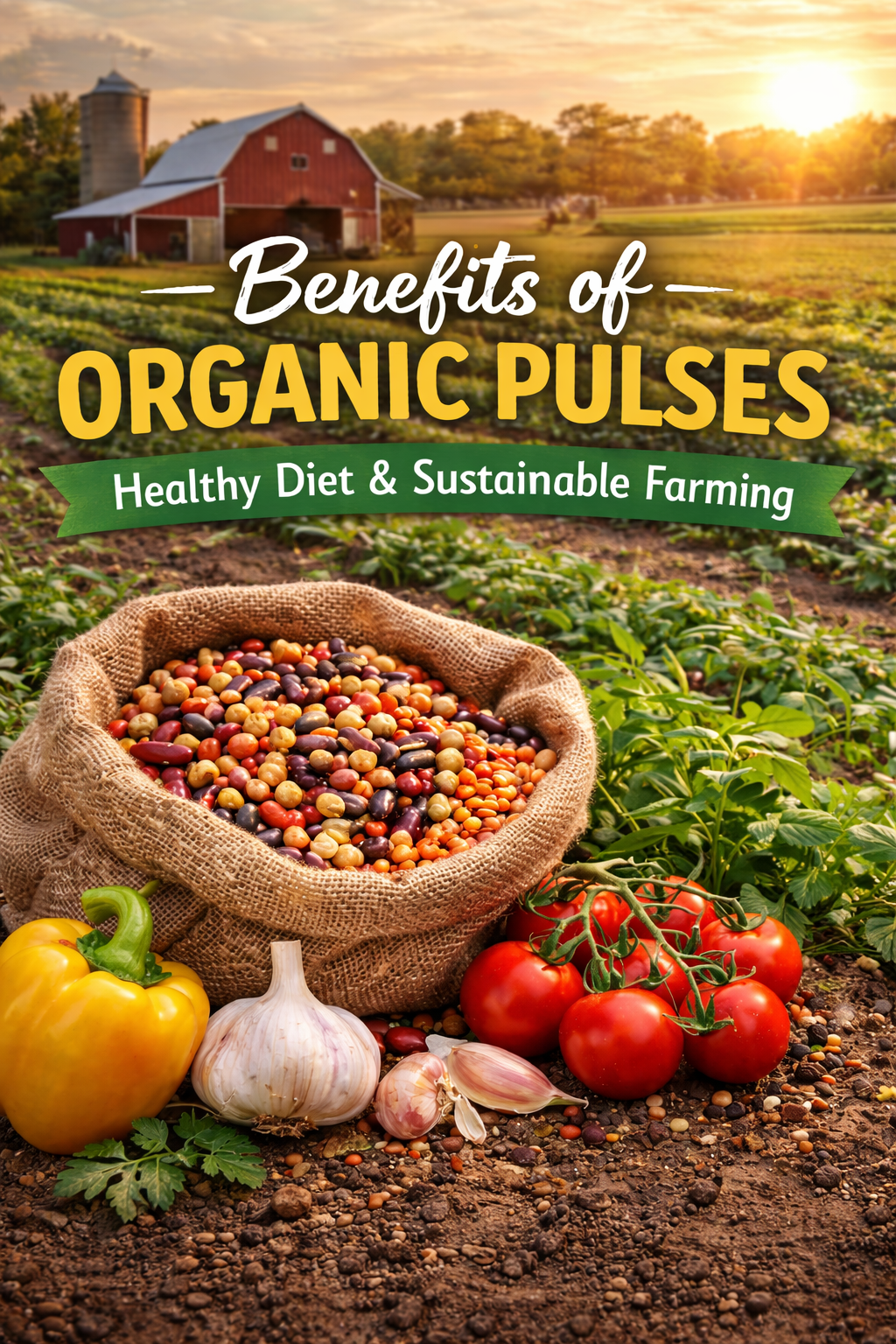 Benefits of Organic Pulses for a Healthy Diet & Sustainable Living