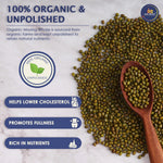 Organic Unpolished Whole Moong (Sabut Moong) – 450 g
