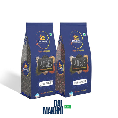 Dal Makhani Kit – Urad Whole + Rajma Jammu (Bundle)