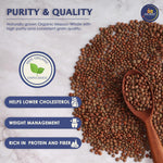 DAL BHAAT Organic Unpolished Masoor Whole 450g pack with red lentils purity and qulity
