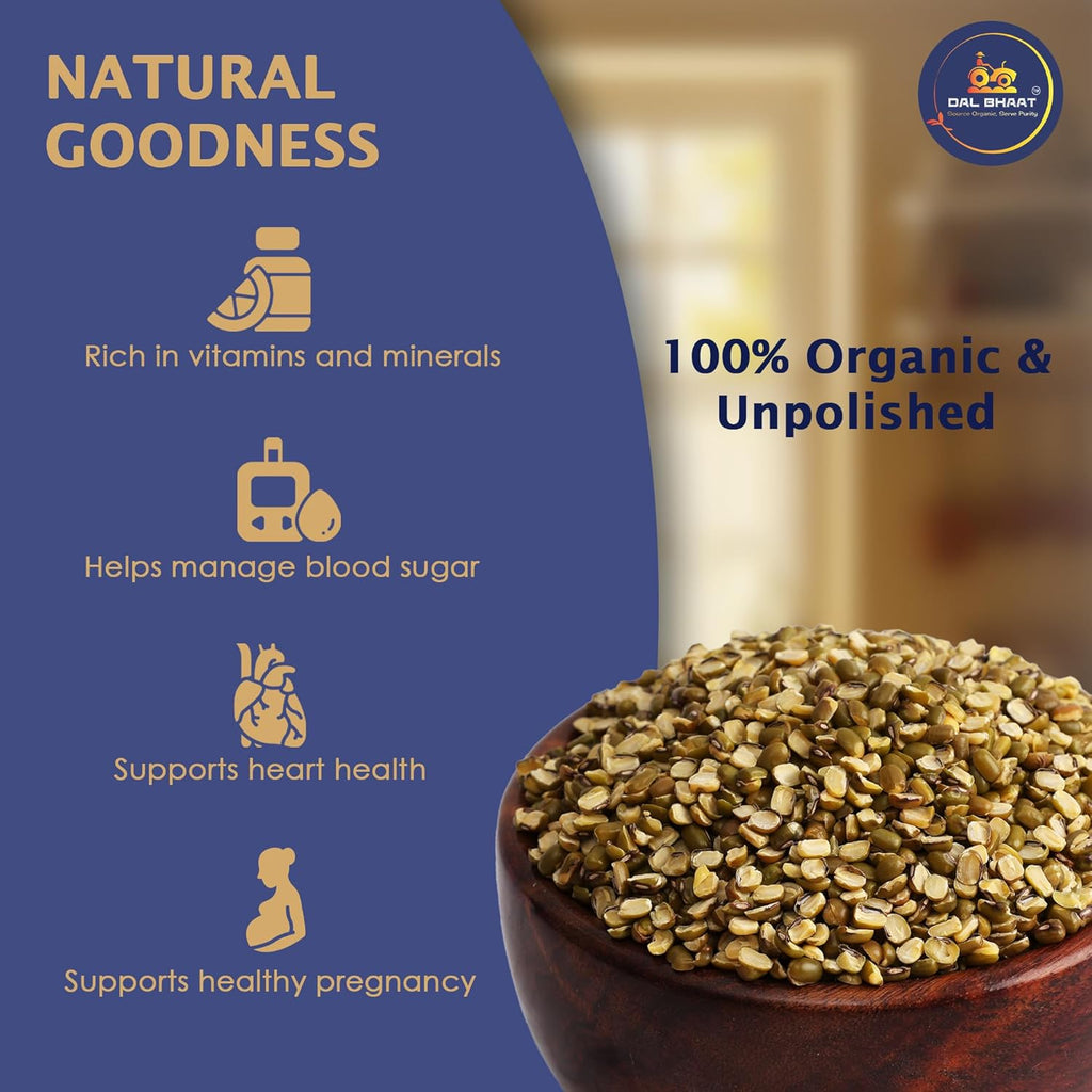 Moong dal chilka cooked for healthy Indian dal meal with natural goodness
