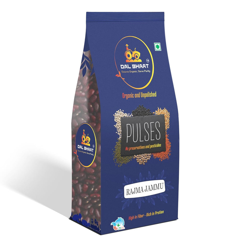 organic-unpolished-Rajma-Jammu-Red-Kidney-Beans-side view