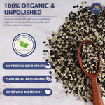 Organic unpolished urad dal chilka for healthy Indian cooking
