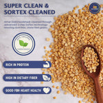 Toor dal tadka cooked for Indian home style meal super clean and sortex cleaned